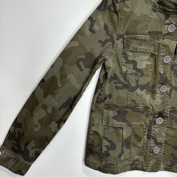 Sanctuary Green Camo Size Small Jacket - Picture 5 of 10